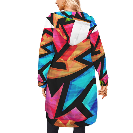 Women's Long Hooded Coat