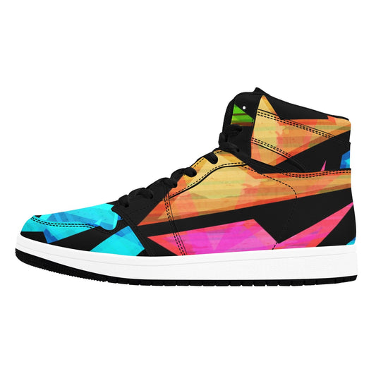 Multi-colored High top Sneakers