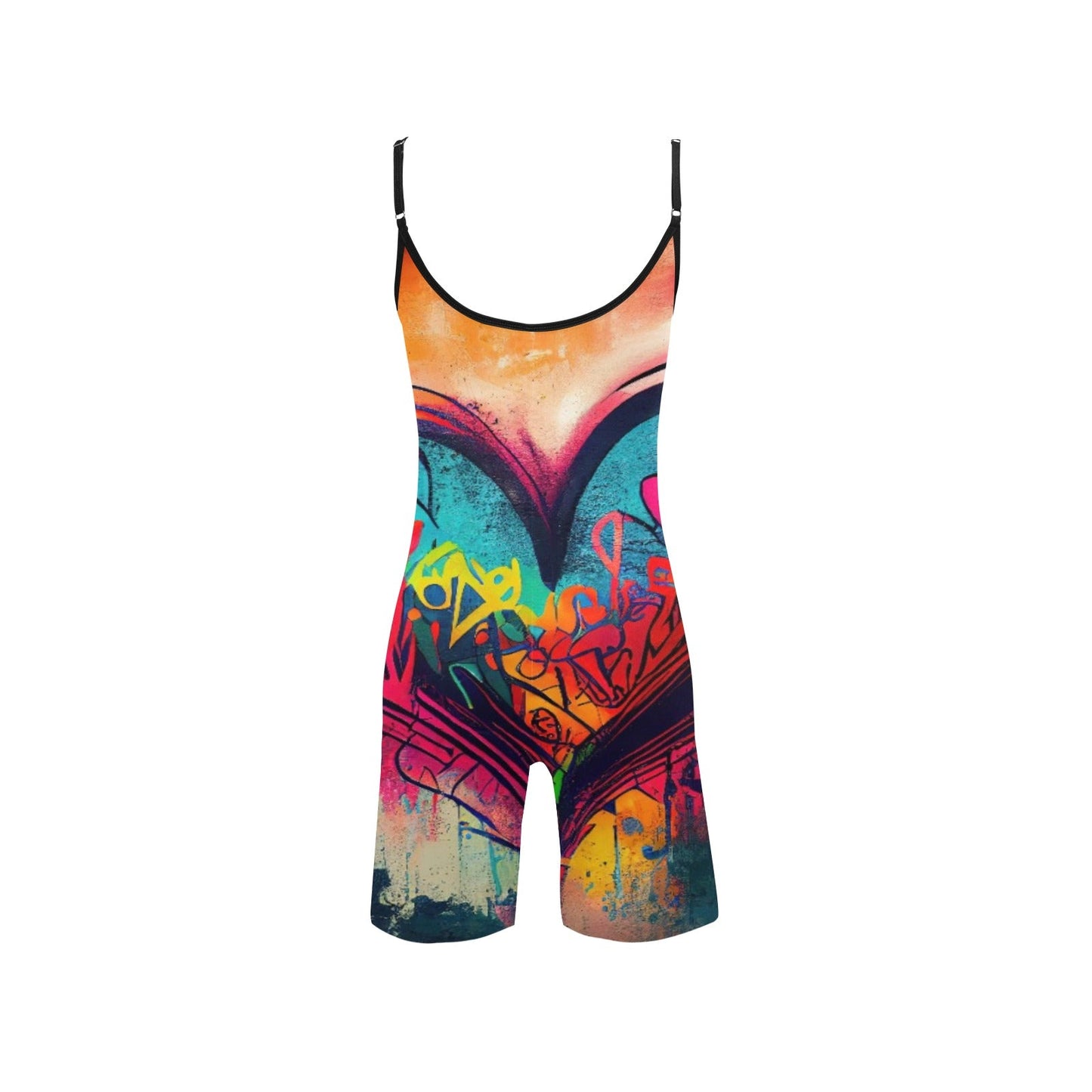 Women's Short Yoga Bodysuit