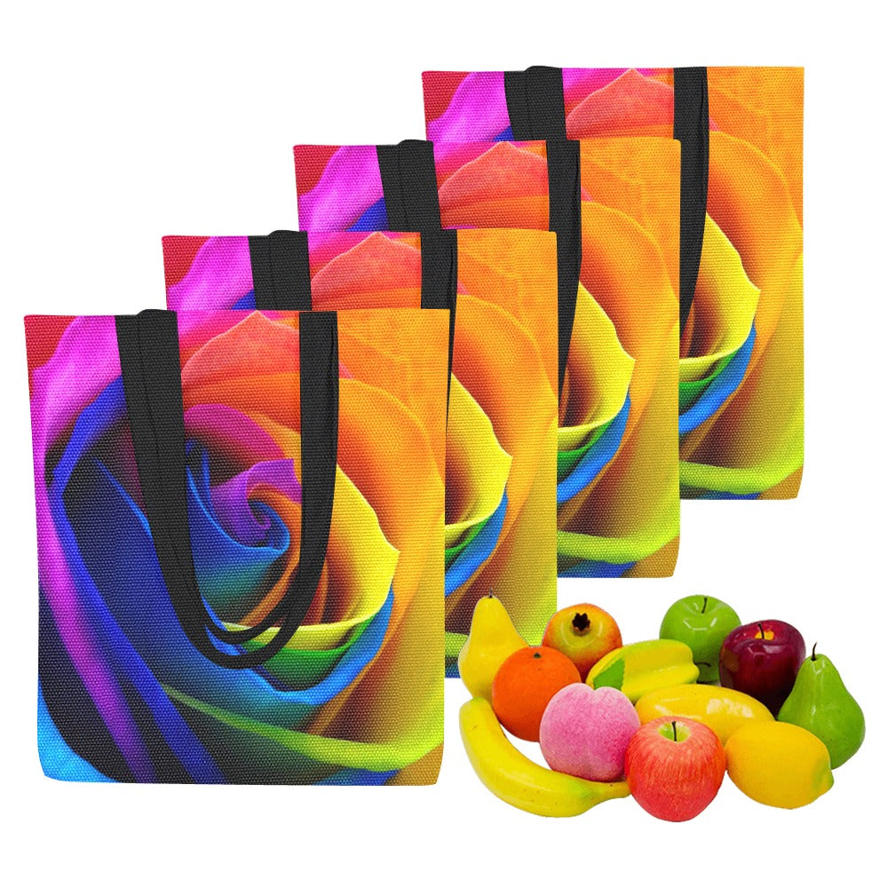 Rainbow Rose Tote (Set of 4)