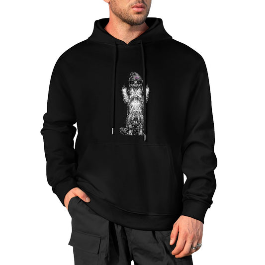 Honey Badger Bigo Custom Print Hoodie