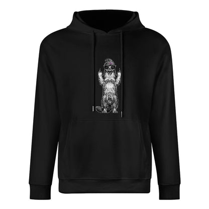 Honey Badger Bigo Custom Print Hoodie