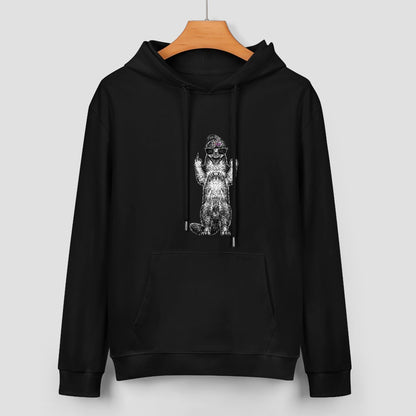 Honey Badger Bigo Custom Print Hoodie