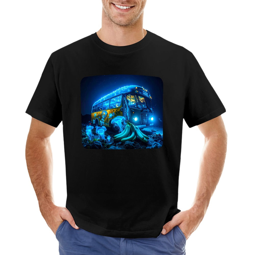 Yellow Jelly Bus T-Shirt Bigo Live
