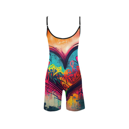 Women's Short Yoga Bodysuit