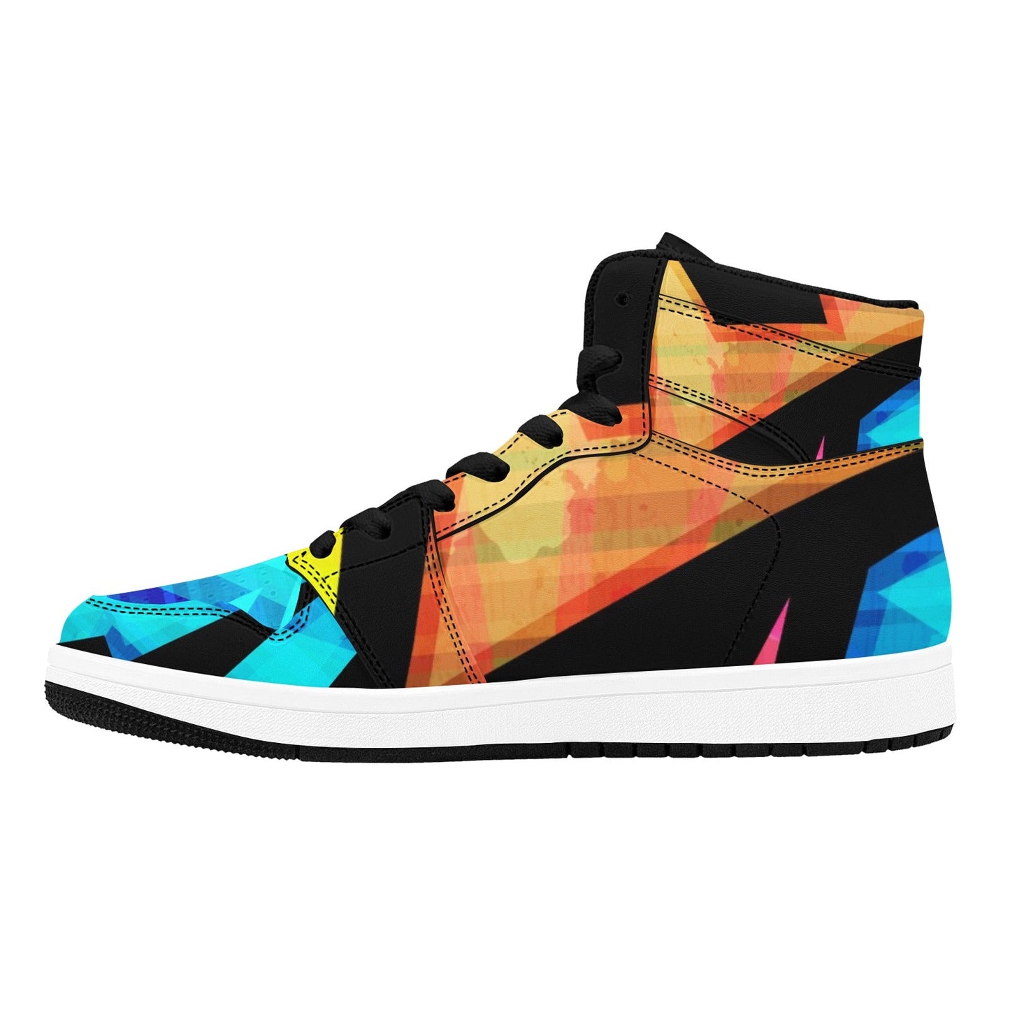 Multi-colored High top Sneakers