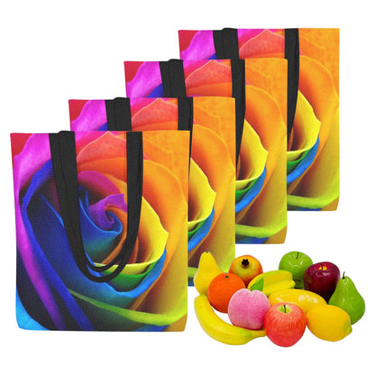 Rainbow Rose Tote (Set of 4)