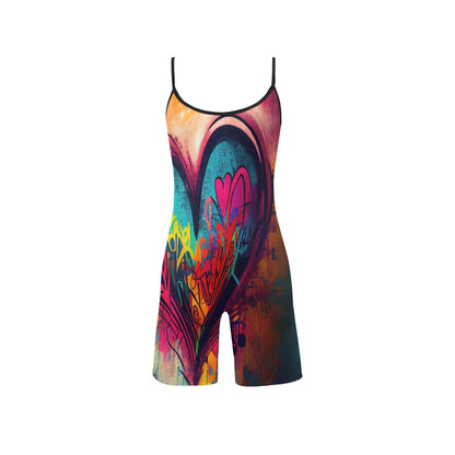 Women's Short Yoga Bodysuit