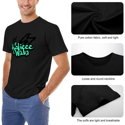 2025 New High quality Men's T-shirt 100% Cotton