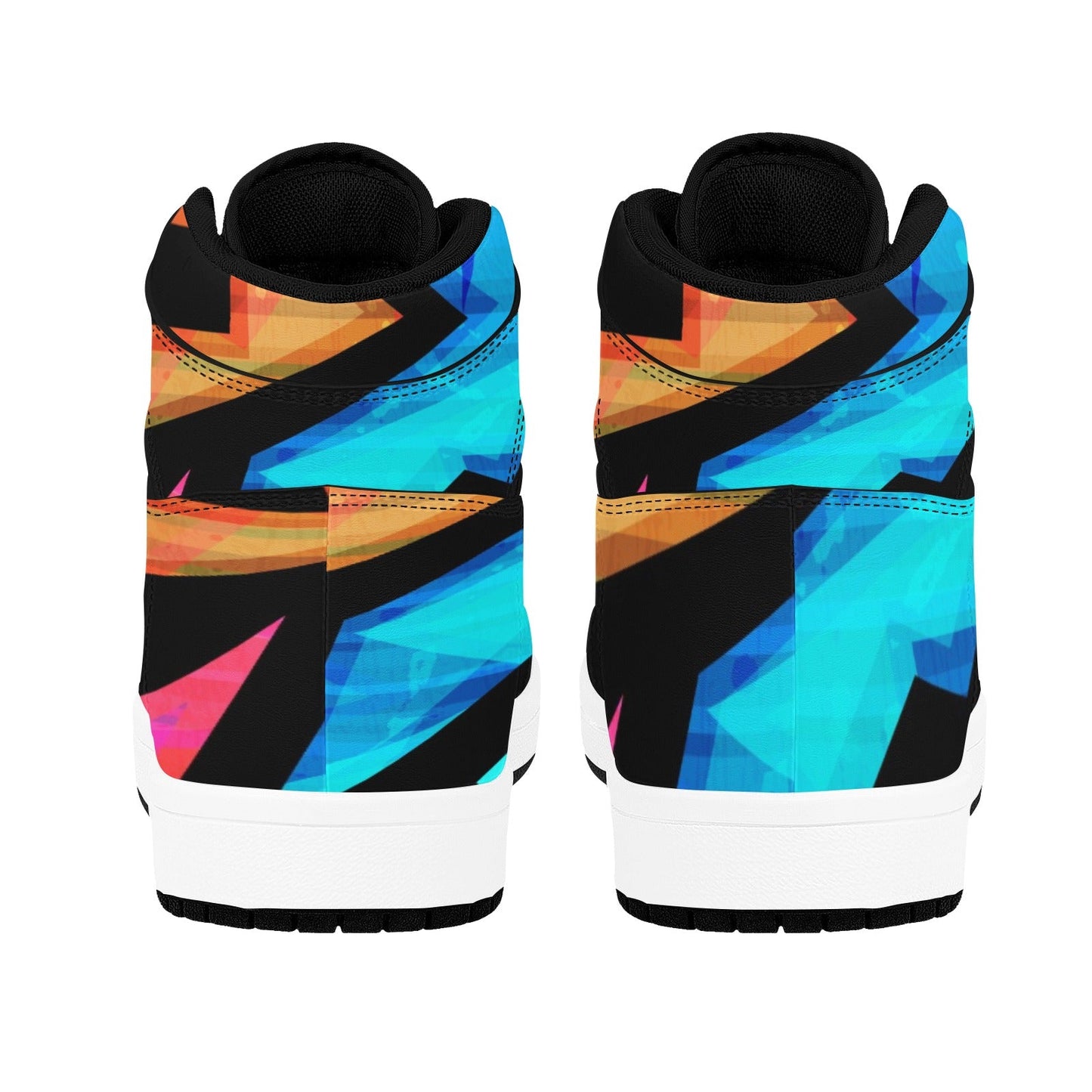 Multi-colored High top Sneakers