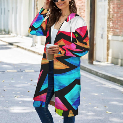 Women's Long Hooded Coat